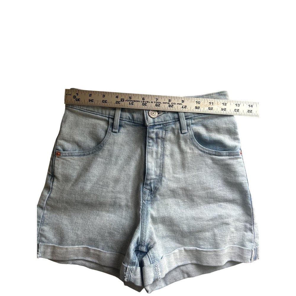Express Cuffed Super High Rise Mom Shorts/Shortie, Size 2 R - Picture 7 of 9